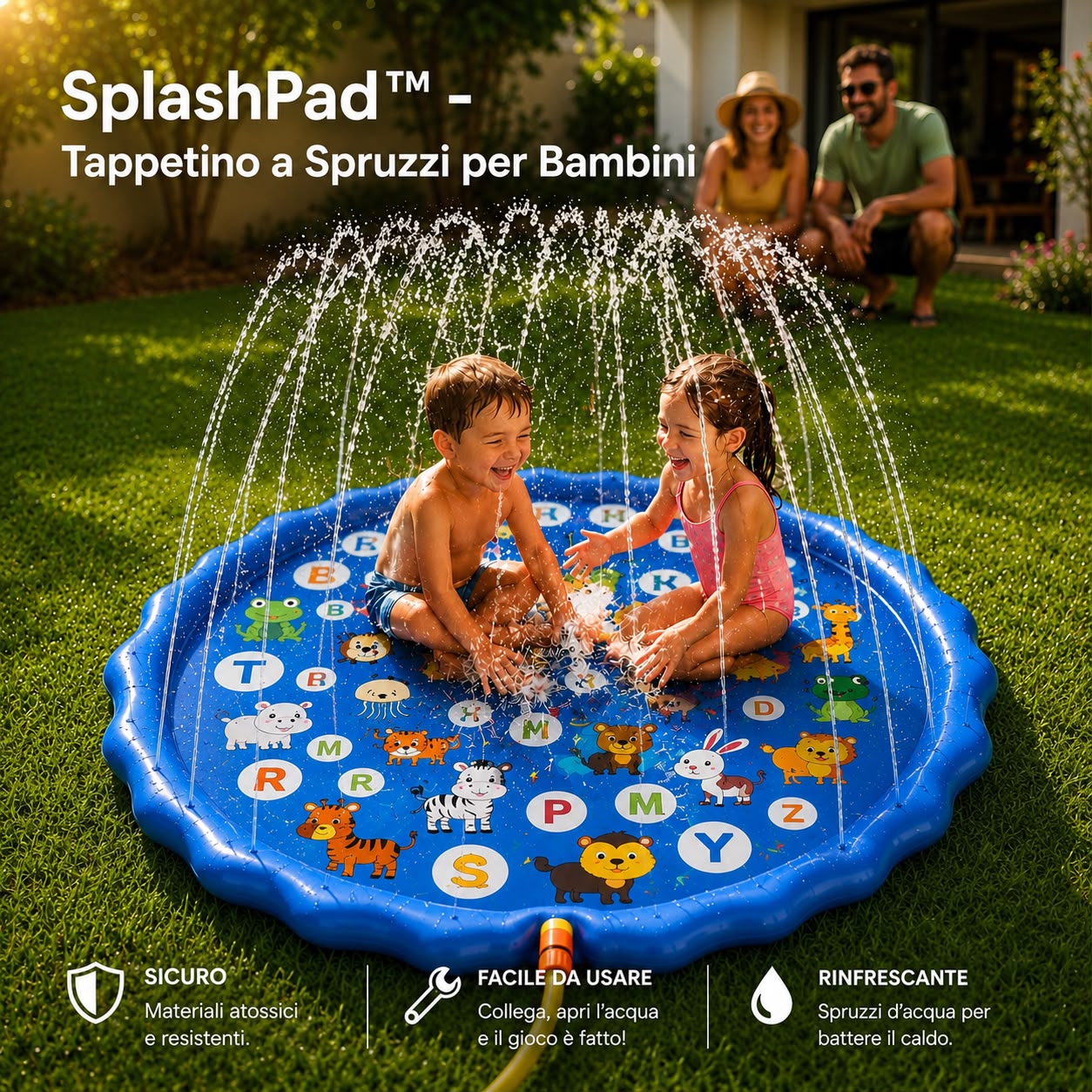 SplashPad™ - Tappetino a Spruzzi per Bambini